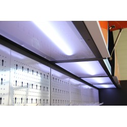 Réglette LED 1W pour Armoires Puce Osram 375 mm avec Détecteur de Mouvement  PIR • IluminaShop France