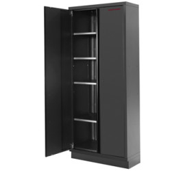 Armoire haute à 2 portes MOBILIO BLACK