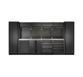 Mobilier d'atelier MOBILIO - 3964F-BLK version inox