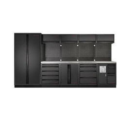 Mobilier d'atelier MOBILIO BLACK - 3964H-BLK version inox