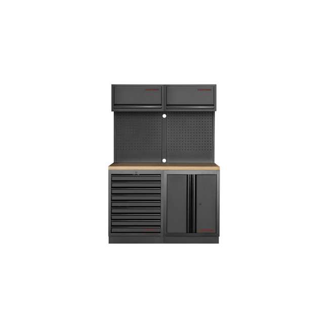 Mobilier d'atelier MOBILIO BLACK- 3964K-BLK-010 version hêtre